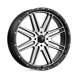 MSA Offroad Wheels M38 BRUTE wheel 24x7 4x156 132 ET10, Gloss black