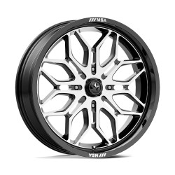 MSA Offroad Wheels M47 SNIPER wheel 20x7 4x156 115.1 ET10, Gloss black