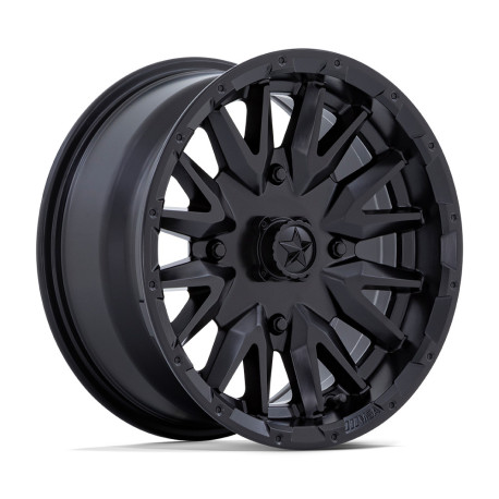 MSA aluminum wheels MSA Offroad Wheels M49 CREED wheel 15x7 4x137 96 ET10, Matte black | races-shop.com