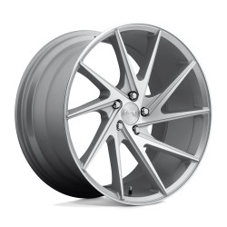 Niche M162 INVERT wheel 20x10.5 5x114.3 72.56 ET45, Gloss silver