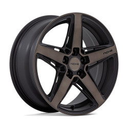 Niche M271 TERAMO wheel 18x8 5x114.3 72.56 ET30, Matte black