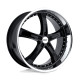 TSW aluminum wheels TSW JARAMA wheel 17x8 5x108 72.1 ET40, Gloss black | races-shop.com