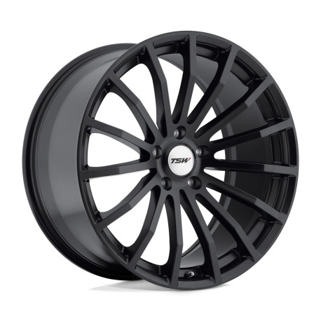 TSW aluminum wheels TSW MALLORY wheel 17x8 5x114.3 76.1 ET40, Matte black | races-shop.com