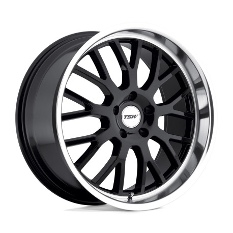 TSW aluminum wheels TSW TREMBLANT wheel 18x8 5x112 72.1 ET45, Gloss black | races-shop.com