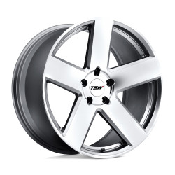 TSW BRISTOL wheel 18x8.5 5x100 72.1 ET35, Silver