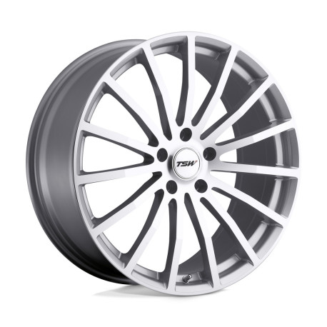 TSW aluminum wheels TSW MALLORY wheel 20x10 5x114.3 76.1 ET25, Silver | races-shop.com