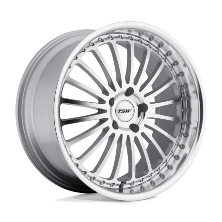 TSW aluminum wheels TSW SILVERSTONE wheel 22x9 5x120 76.1 ET35, Silver | races-shop.com