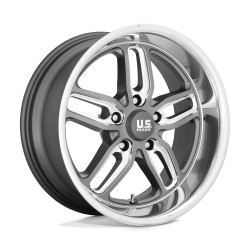 US Mag U129 CTEN wheel 22x8.5 5x127 78.1 ET1, Matte gun metal