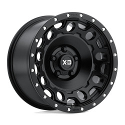 XD 129 HOLESHOT wheel 17x9 6x139.7 106.1 ET-12, Satin black