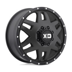 XD 130 MACHETE DUALLY wheel 20x7.5 8x165.1 125.1 ET-152, Satin black