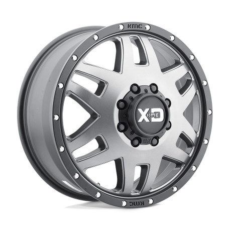 XD aluminum wheels XD 130 MACHETE DUALLY wheel 20x7.5 8x200 142 ET-152, Matte gray | races-shop.com