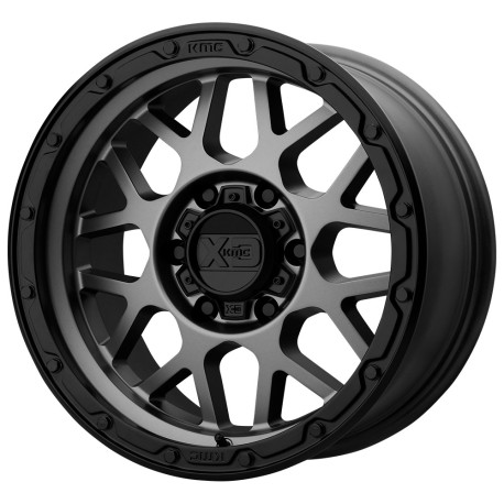 XD aluminum wheels XD 135 GRENADE OR wheel 18x8.5 5x139.7 78.1 ET0, Matte gray | races-shop.com
