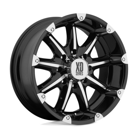 XD aluminum wheels XD 779 BADLANDS wheel 20x9 8x170 125.1 ET-12, Gloss black | races-shop.com
