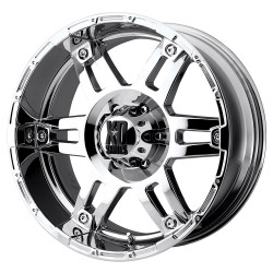 XD 797 SPY wheel 17x8 8x180 124.2 ET18, Chrome