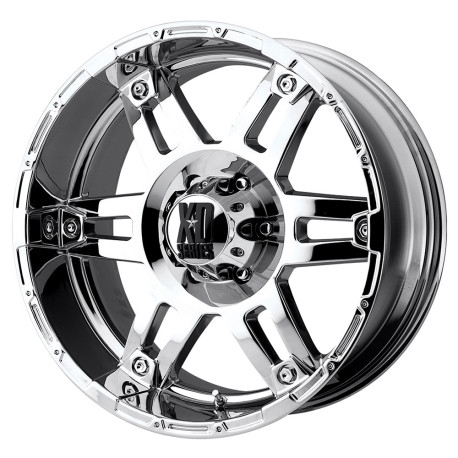 XD aluminum wheels XD 797 SPY wheel 17x8 8x180 124.2 ET18, Chrome | races-shop.com