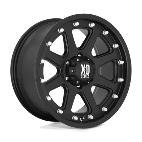 XD aluminum wheels XD 798 ADDICT wheel 17x9 8x165.1 125.1 ET-12, Matte black | races-shop.com