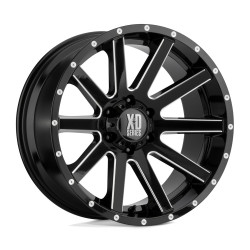 XD 818 HEIST wheel 20x10 6x139.7 106.1 ET-24, Gloss black