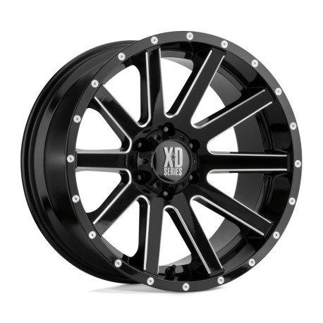 XD aluminum wheels XD 818 HEIST wheel 20x9 6x135 87.1 ET18, Satin black | races-shop.com