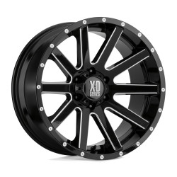 XD 818 HEIST wheel 18x8 5x127 78.1 ET35, Satin black