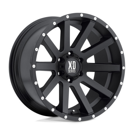 XD aluminum wheels XD 818 HEIST wheel 18x9 5x150 110.1 ET30, Satin black | races-shop.com