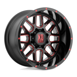 XD 820 GRENADE wheel 20x12 8x170 125.1 ET-44, Satin black