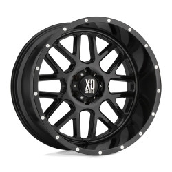 XD 820 GRENADE wheel 20x9 5x139.7 108 ET0, Gloss black