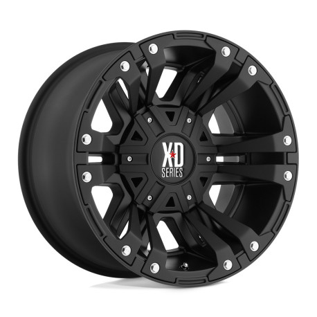 XD aluminum wheels XD 822 MONSTER II wheel 18x10 5x139.7/5x150 110.1 ET-24, Matte black | races-shop.com