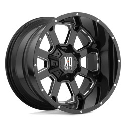 XD 825 BUCK 25 wheel 20x10 5x127/5x139.7 78.1 ET-24, Gloss black