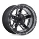 XD aluminum wheels XD 827 ROCKSTAR III wheel 17x8 6x114.3 72.56 ET20, Matte black | races-shop.com