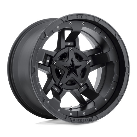 XD aluminum wheels XD 827 ROCKSTAR III wheel 17x9 5x127/5x135 87.1 ET-12, Matte black | races-shop.com