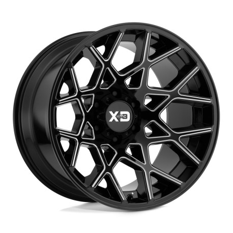 XD aluminum wheels XD 831 CHOPSTIX wheel 20x10 6x135 87.1 ET-24, Gloss black | races-shop.com