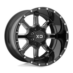 XD 838 MAMMOTH wheel 20x12 6x135/6x139.7 106.1 ET-44, Gloss black