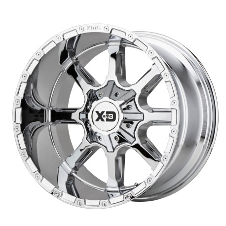 XD aluminum wheels XD 838 MAMMOTH wheel 20x12 8x170 125.1 ET-44, Chrome | races-shop.com