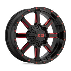 XD 838 MAMMOTH wheel 20x12 8x180 124.2 ET-44, Gloss black