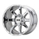 XD aluminum wheels XD 838 MAMMOTH wheel 20x9 5x139.7/5x150 110.1 ET18, Chrome | races-shop.com