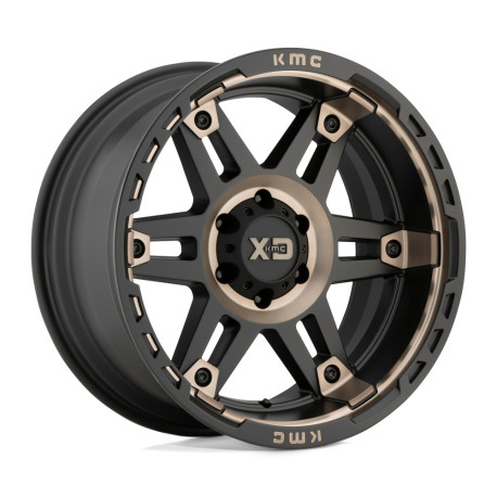 XD aluminum wheels XD 840 SPY II wheel 20x9 5x150 110.1 ET18, Satin black | races-shop.com