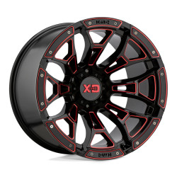 XD 841 BONEYARD wheel 20x10 5x127 71.5 ET-18, Gloss black