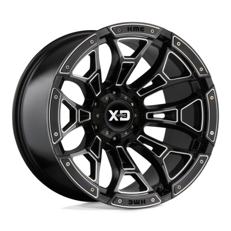 XD aluminum wheels XD 841 BONEYARD wheel 20x9 6x139.7 106.1 ET0, Gloss black | races-shop.com