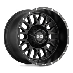 XD 842 SNARE wheel 20x9 6x120/6x139.7 78.1 ET0, Satin black