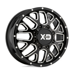 XD 843 GRENADE DUALLY wheel 20x8.25 8x165.1 125.1 ET127, Gloss black