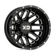 XD aluminum wheels XD 843 GRENADE DUALLY wheel 17x6.5 8x165.1 125.1 ET-140, Gloss black | races-shop.com