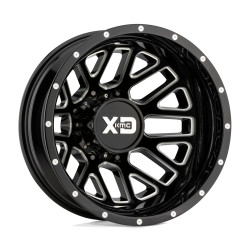 XD 843 GRENADE DUALLY wheel 17x6.5 8x210 154.3 ET-155, Gloss black