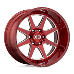 XD 844 PIKE wheel 20x10 8x170 125.1 ET-18, red