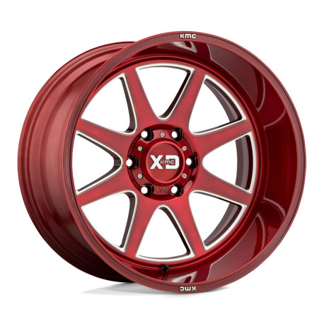 XD aluminum wheels XD 844 PIKE wheel 20x12 5x127 71.5 ET-44, red | races-shop.com
