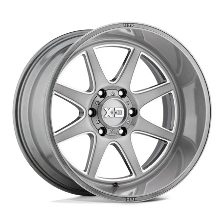 XD aluminum wheels XD 844 PIKE wheel 22x12 8x180 124.2 ET-44, Titanium | races-shop.com