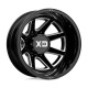 XD aluminum wheels XD 845 PIKE DUALLY wheel 20x8.25 8x165.1 121.5 ET-240, Gloss black | races-shop.com