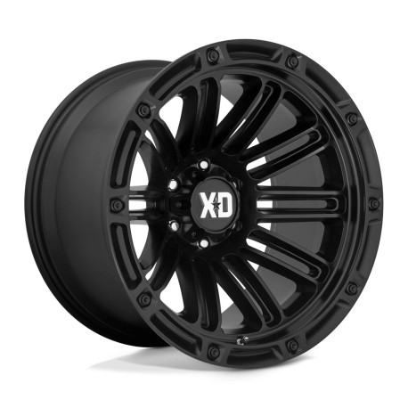 XD aluminum wheels XD 846 DOUBLE DEUCE wheel 20x10 8x180 124.2 ET-18, Satin black | races-shop.com