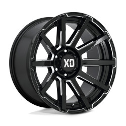 XD 847 OUTBREAK wheel 22x10 6x139.7 106.1 ET12, Gloss black