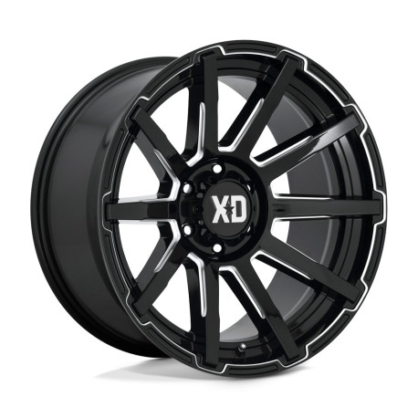 XD aluminum wheels XD 847 OUTBREAK wheel 20x9 5x127 71.5 ET0, Gloss black | races-shop.com