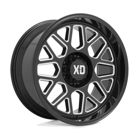 XD aluminum wheels XD 849 GRENADE 2 wheel 20x9 6x139.7 106.1 ET0, Gloss black | races-shop.com